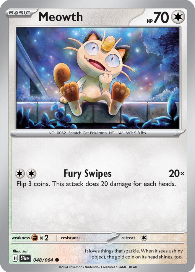 Meowth - 048/064 - (SV: Shrouded Fable)