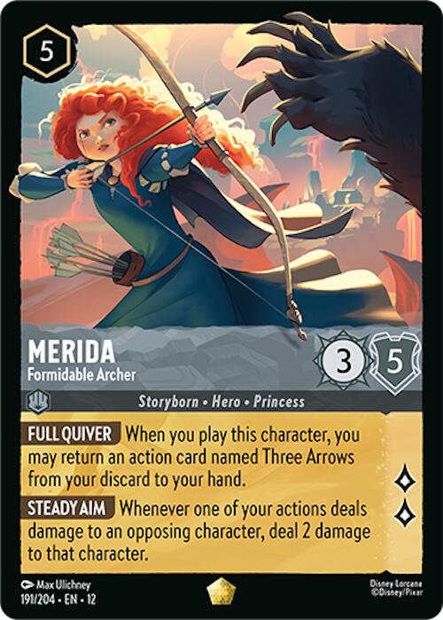 Merida - Formidable Archer - 191/204 - (Wilds Unknown)