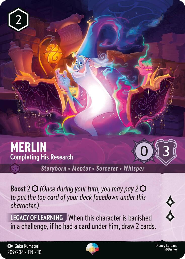 Merlin - Completing His Research (Epic) - 209/204