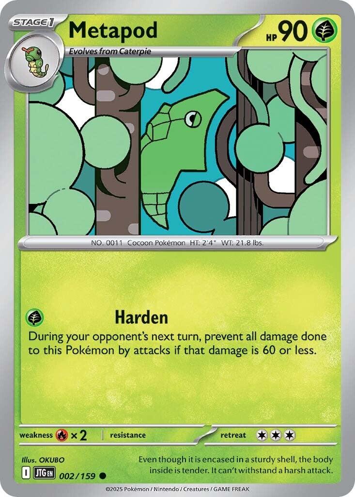Metapod - 002/159 - (SV09: Journey Together)