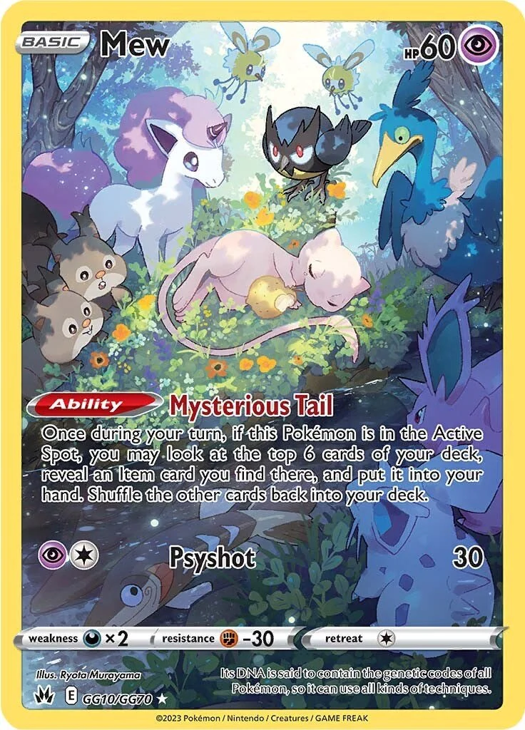 Mew - GG10/GG70 - (Crown Zenith: Galarian Gallery)