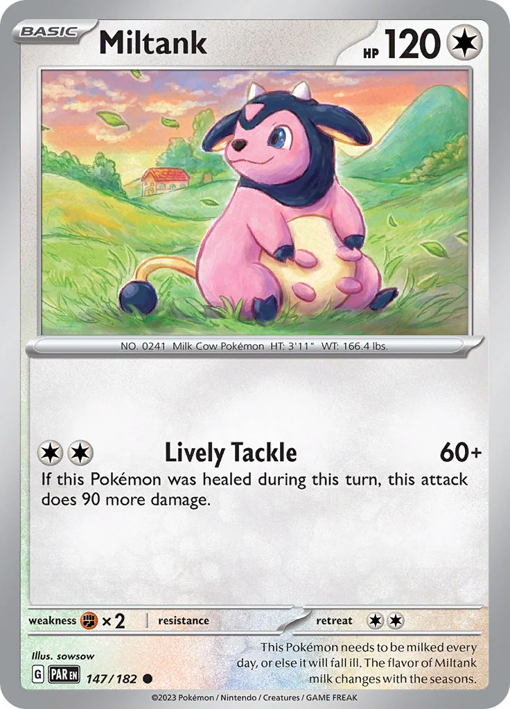 Miltank - 147/182 - (SV04: Paradox Rift)