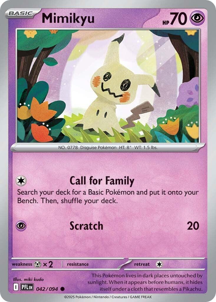Mimikyu - 042/094 - (ME02: Phantasmal Flames)