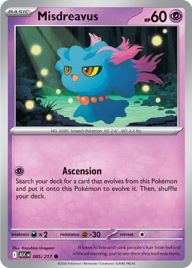 Misdreavus - 085/217 - 085/217 - (ME: Ascended Heroes)