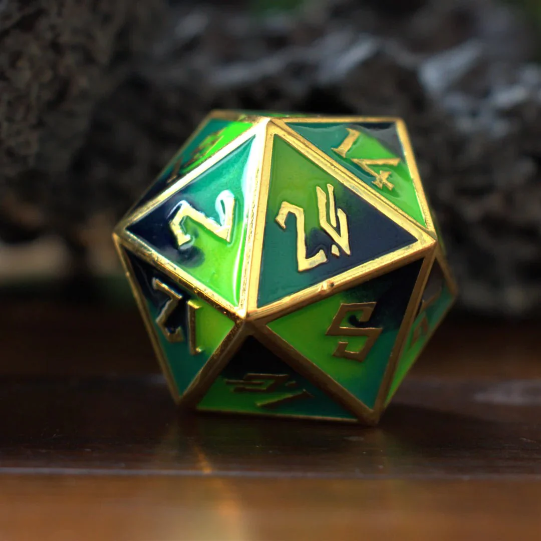 Misty Mountain Gaming: Mother Earth Metal Dice Set - Image 3