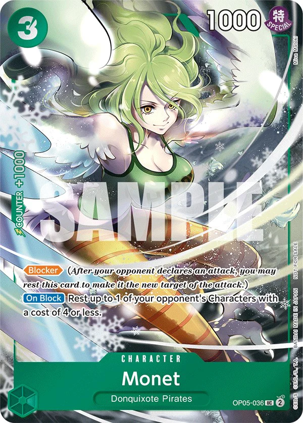 Monet (Event Pack Vol. 3) - OP05-036 - (One Piece Promotion Cards)
