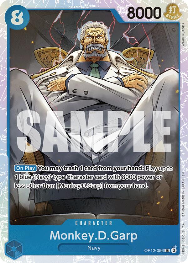Monkey.D.Garp - OP12-056 - (Legacy of the Master)