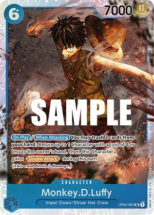 Monkey.D.Luffy (062) - OP02-062 - (Paramount War)