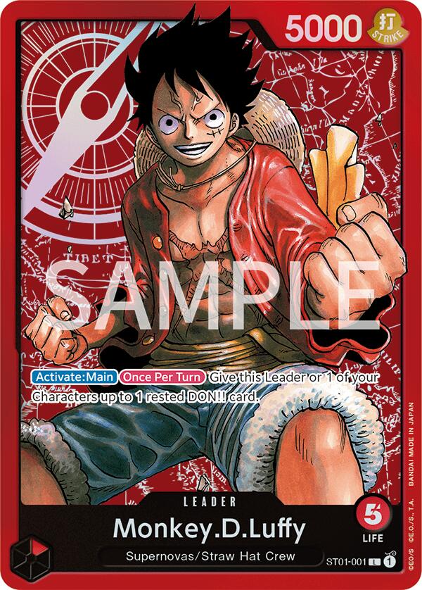 Monkey.D.Luffy [OPRP - ST01-001]