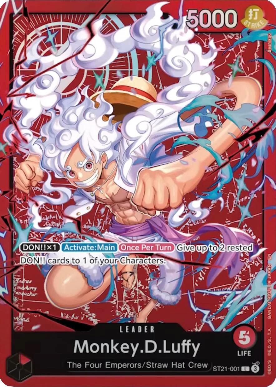 Monkey.D.Luffy - ST21-001 (Luffy Deck) - ST21-001 - (Learn Together Deck Set)