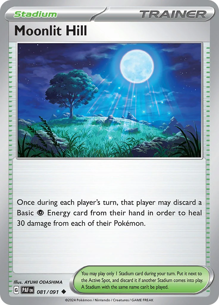 Moonlit Hill - 081/091 - (SV: Paldean Fates)