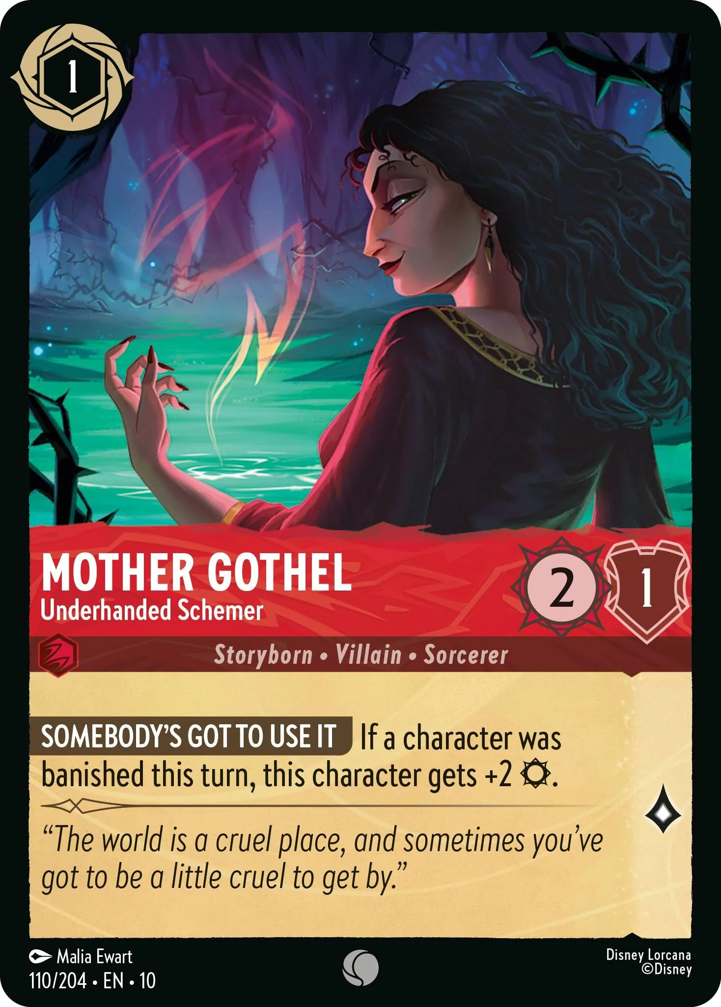 Mother Gothel - Underhanded Schemer - 110/204