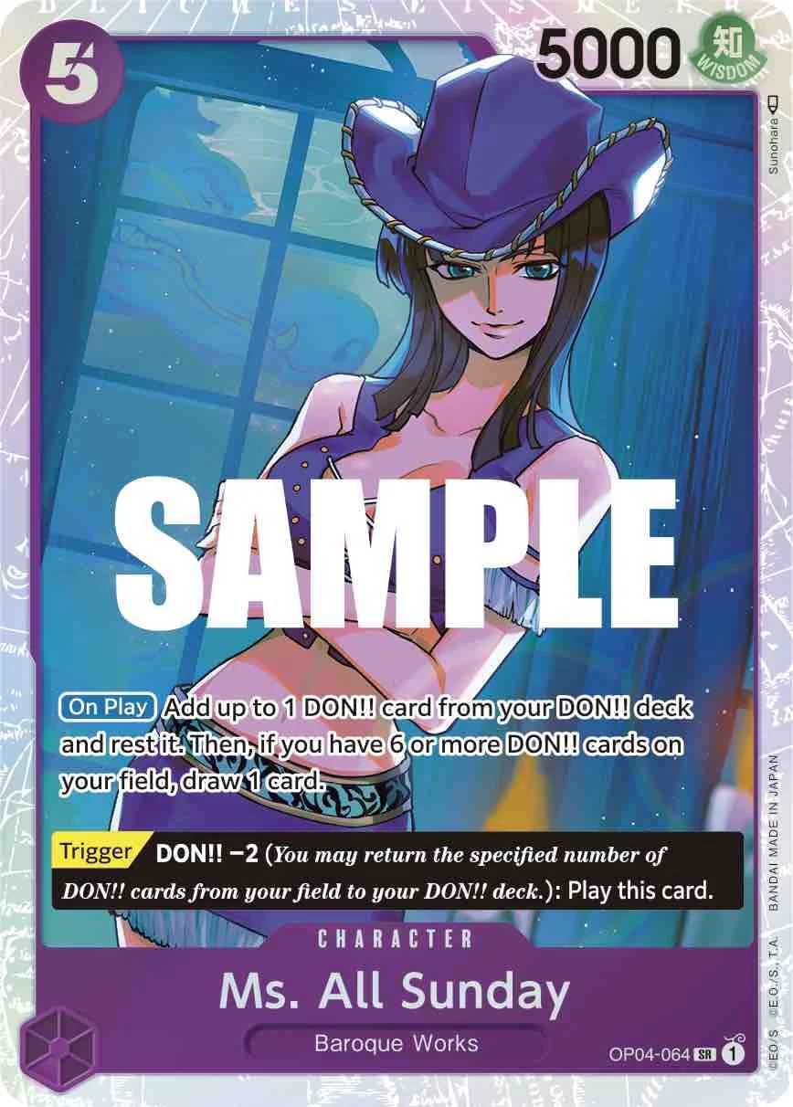Ms. All Sunday - OP04-064 - (Kingdoms of Intrigue)