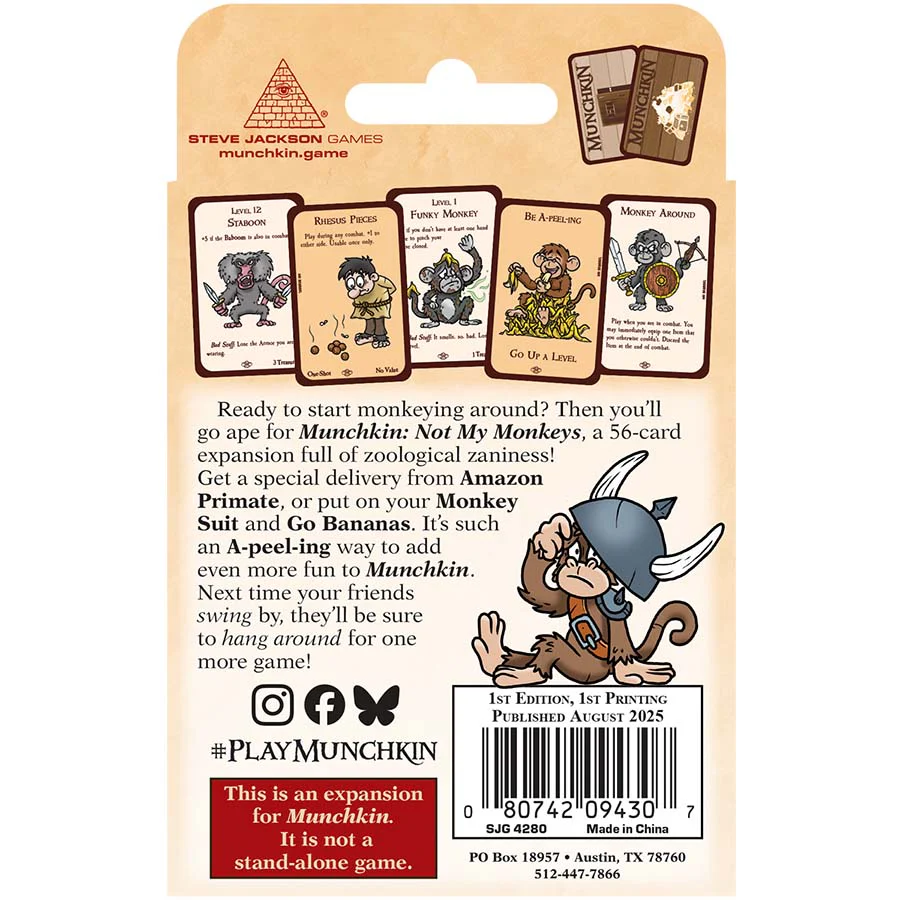 Munchkin: Not My Monkeys - Image 3
