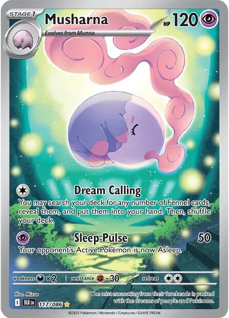 Musharna - 117/086 - 117/086 - (SV: Black Bolt)