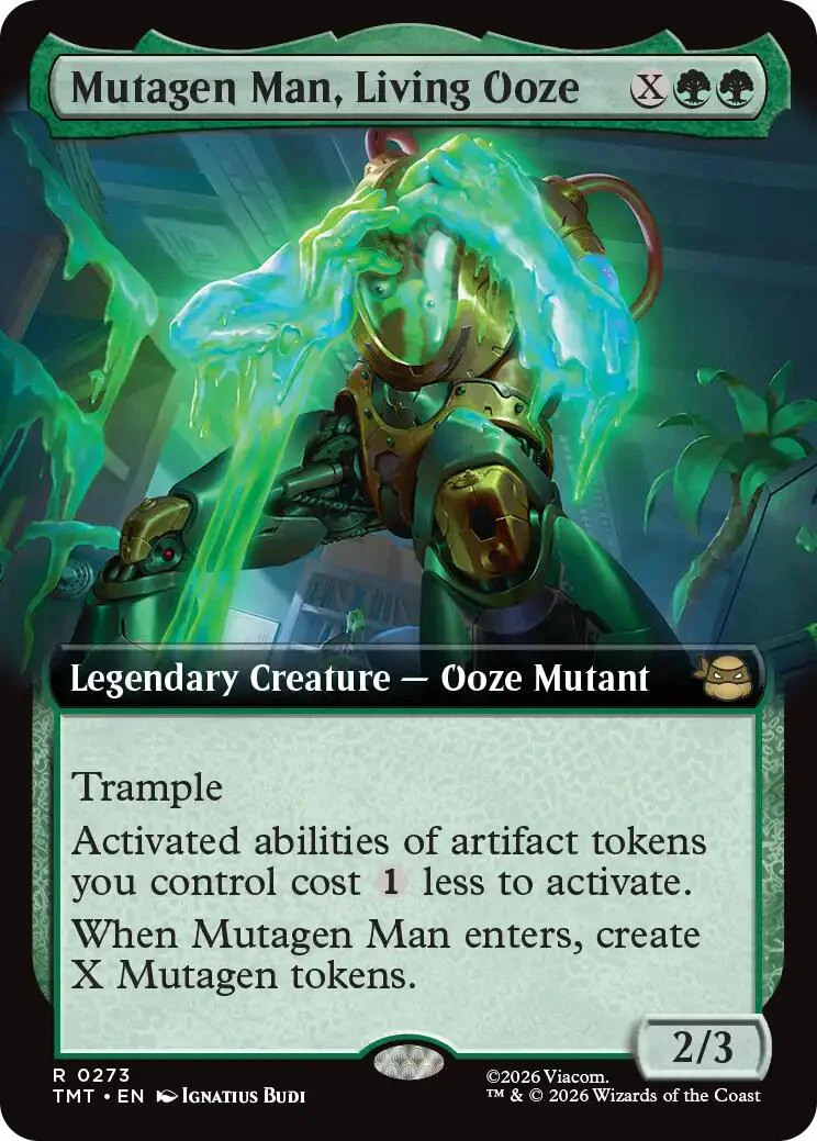 Mutagen Man, Living Ooze (Extended Art) - 273 - (Teenage Mutant Ninja Turtles)