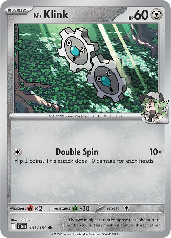 N's Klink - 103/159 - (SV09: Journey Together)
