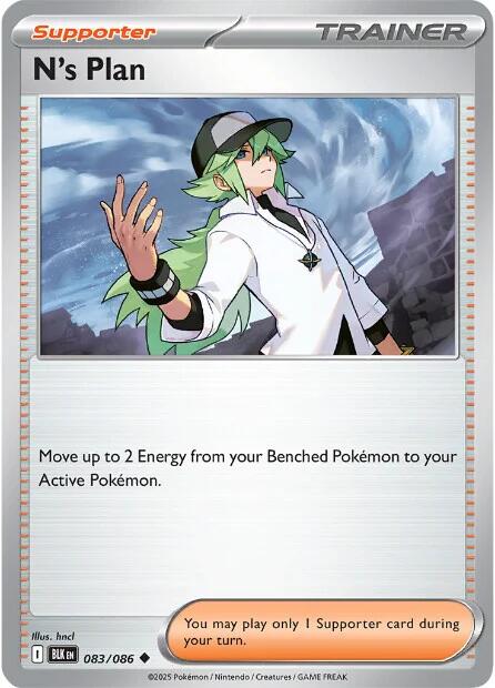 N's Plan - 083/086 - (SV: Black Bolt)