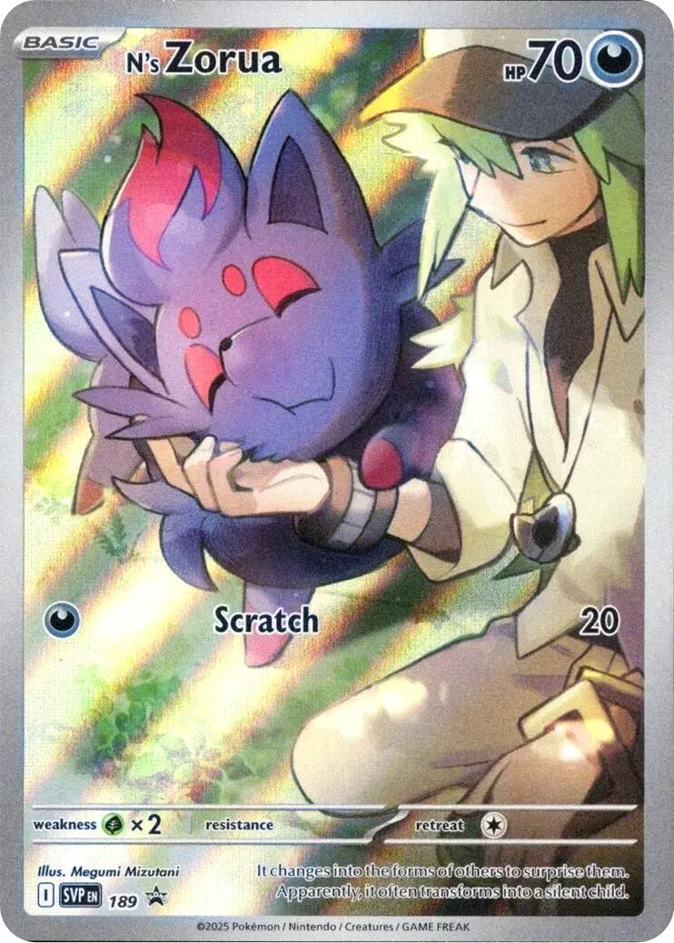 N's Zorua - 189 - 189 - (SV: Scarlet & Violet Promo Cards)