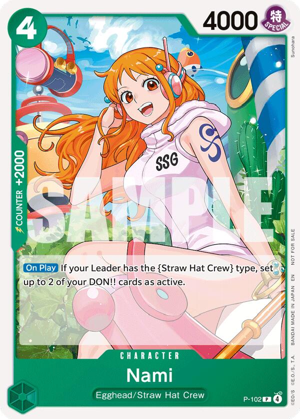 Nami (Store Tournament 2025 Vol. 4) - P-102 - (One Piece Promotion Cards)