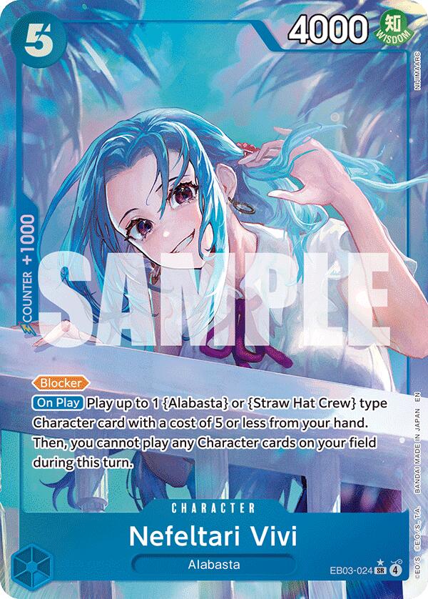 Nefeltari Vivi (024) (Alternate Art) - EB03-024 - (Extra Booster: One Piece Heroines Edition)