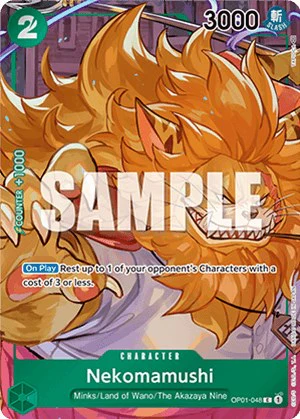 Nekomamushi (Box Topper) - OP01-048 - (Romance Dawn)