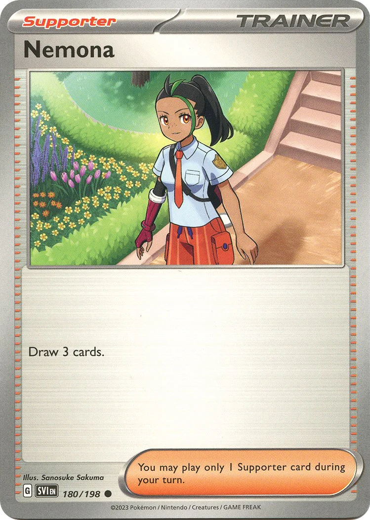 Nemona - 180/198 - (SV01: Scarlet & Violet Base Set)