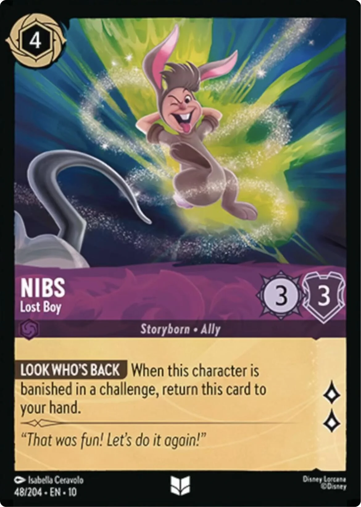 Nibs - Lost Boy - 48/204 - (Whispers in the Well)