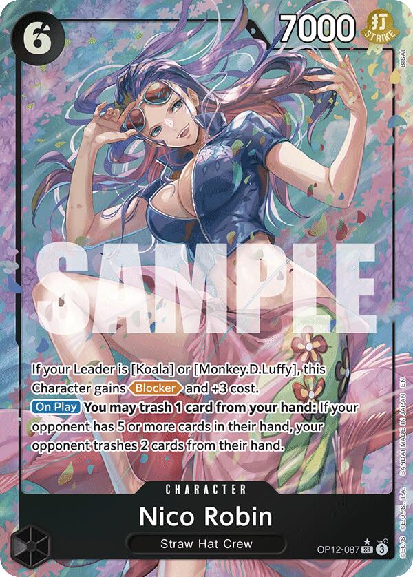 Nico Robin (Alternate Art) - OP12-087 - (Legacy of the Master)