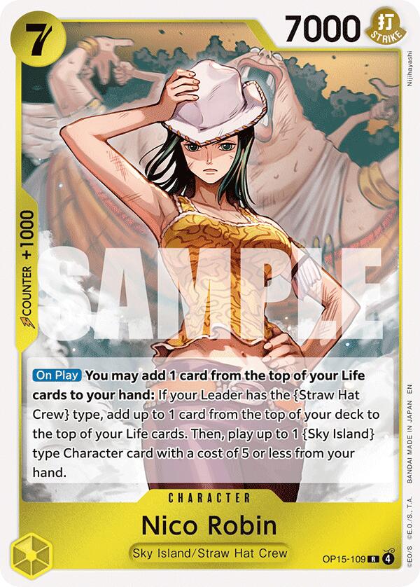 Nico Robin (OP15-109) - OP15-109 - (Adventure on Kami's Island)