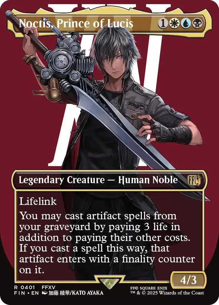 Noctis, Prince of Lucis (Borderless) - 401 - (FINAL FANTASY)