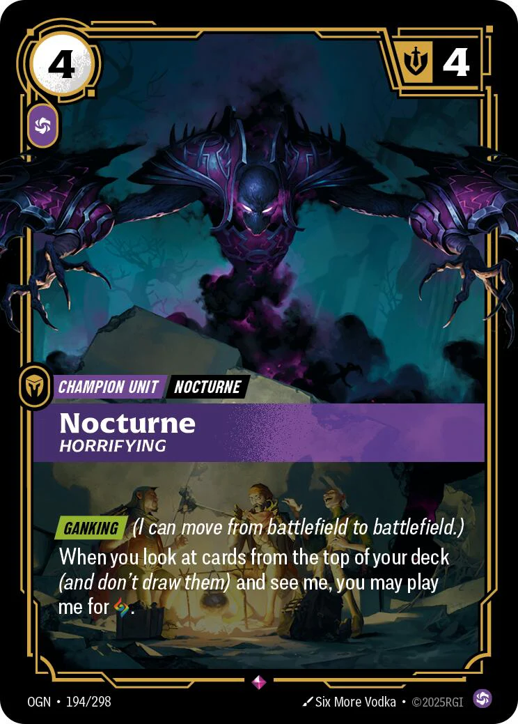 Origins - Nocturne - Horrifying 194/298