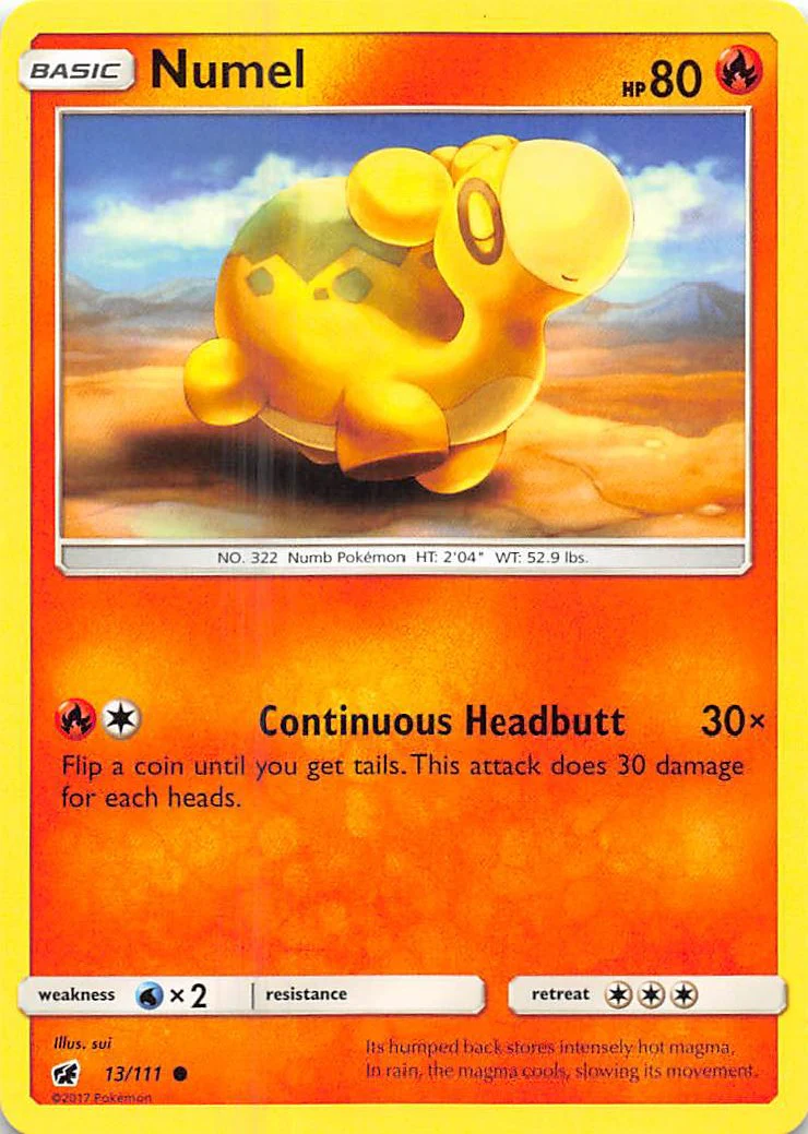 Numel - 13/111 - (SM - Crimson Invasion)