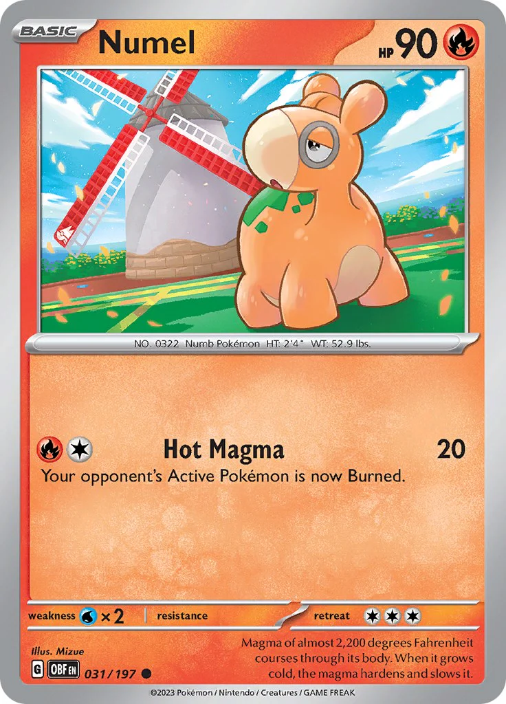 Numel - 031/197 - (SV03: Obsidian Flames)