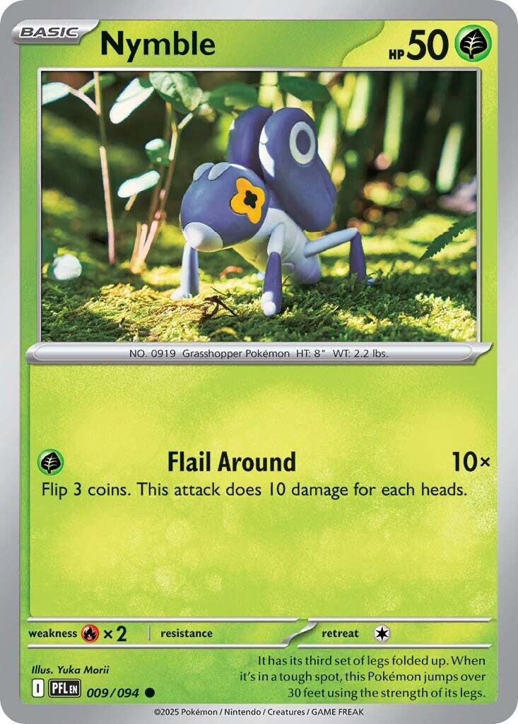 Nymble - 009/094 - 009/094 - (ME02: Phantasmal Flames)