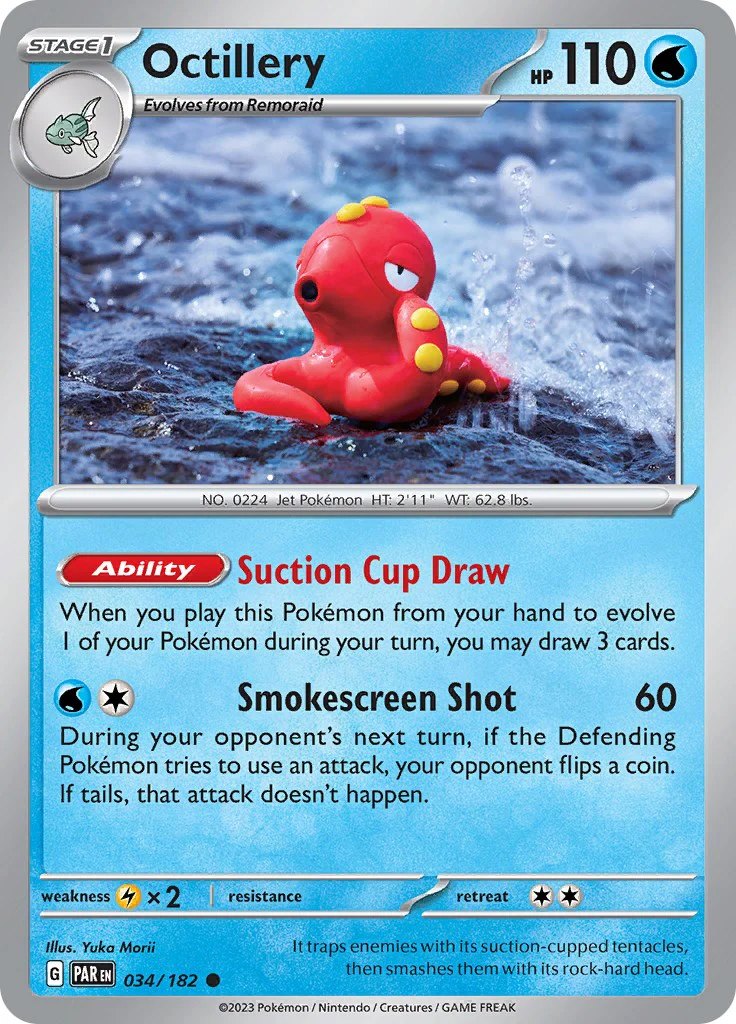 Octillery - 034/182 - (SV04: Paradox Rift)