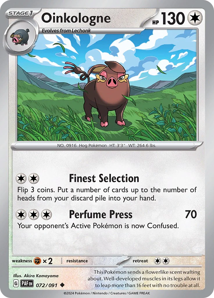 Oinkologne - 072/091 - (SV: Paldean Fates)