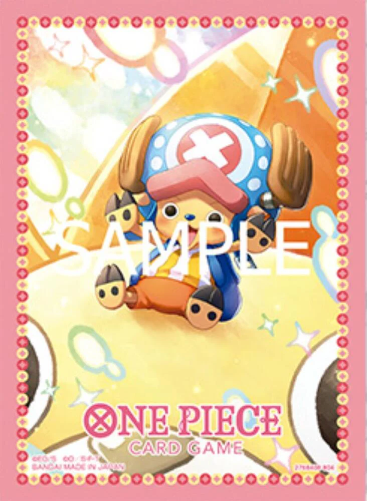 One Piece Card Game Official Sleeves: TCG+ Store Edition Vol.2 - Chopper (70-Pack)