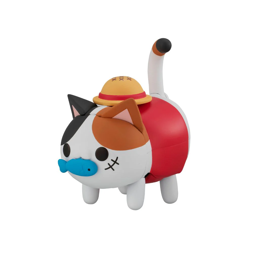 One Piece - Monkey D. Luffy Tokotoko NyanPieceNyan! Mega Cat Project - Figure - Image 2