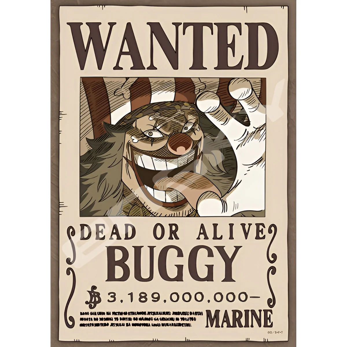 One Piece Puzzle: Ensky Puzzle- Four Emperors "Buggy the Clown"