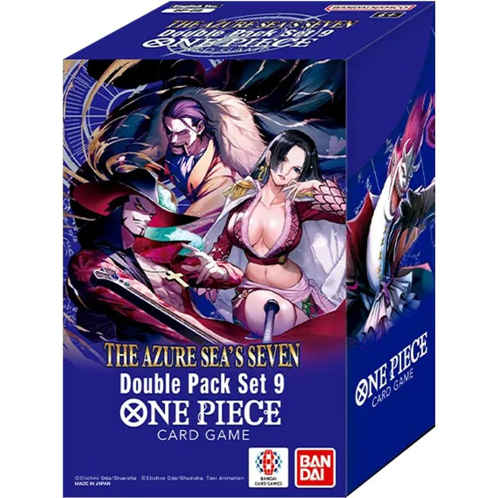 One Piece TCG: Double Pack Set Volume 9 - The Azure Sea's Seven (DP09)