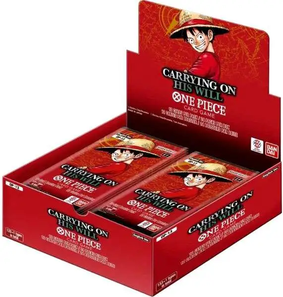 One Piece TCG: Carrying On His Will - Booster Box (OP-13)