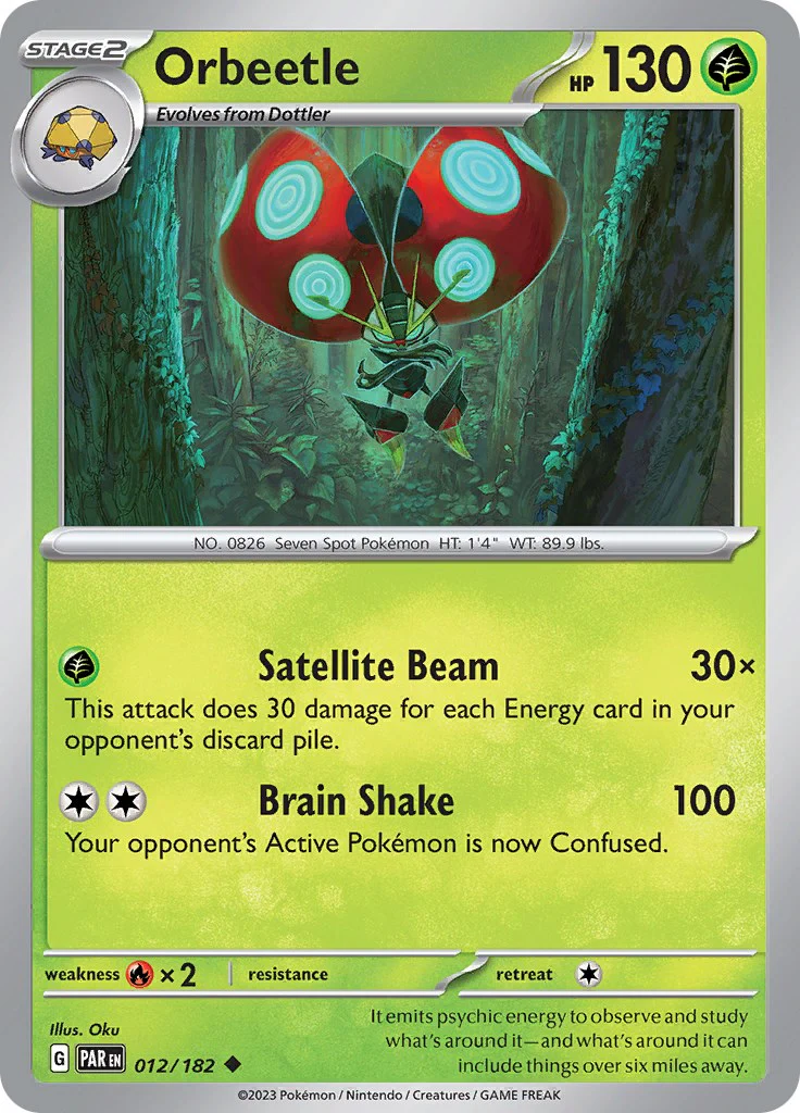 Orbeetle - 012/182 - (SV04: Paradox Rift)