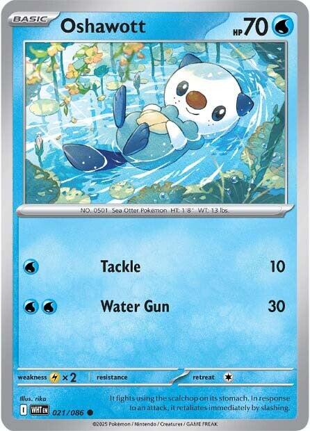 Oshawott - 021/086 - (SV: White Flare)