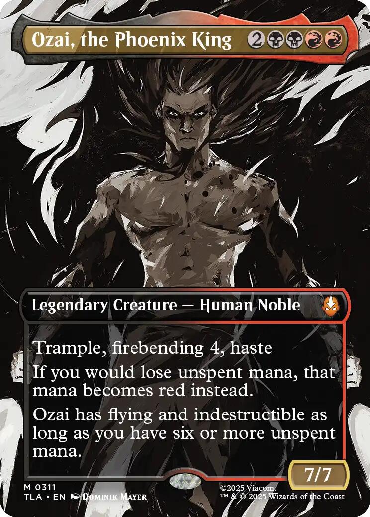 Ozai, the Phoenix King (0311) (Borderless) [TLA - 311]