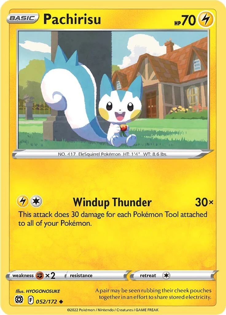 Pachirisu - 052/172 - (SWSH09: Brilliant Stars)