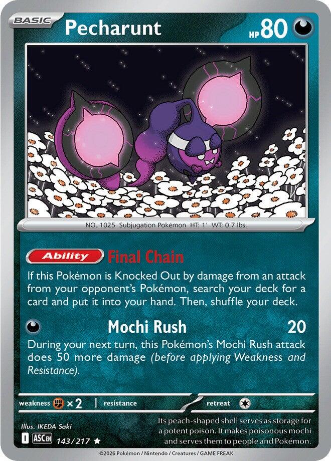 Pecharunt - 143/217 - (ME: Ascended Heroes)