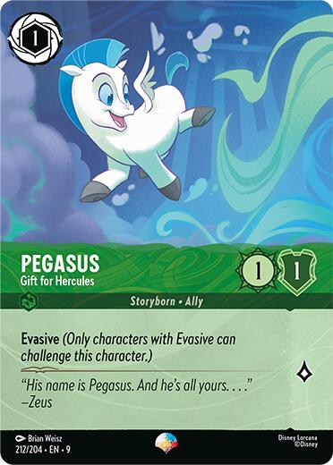 Pegasus - Gift for Hercules (Epic) - 212/204 - (Fabled)