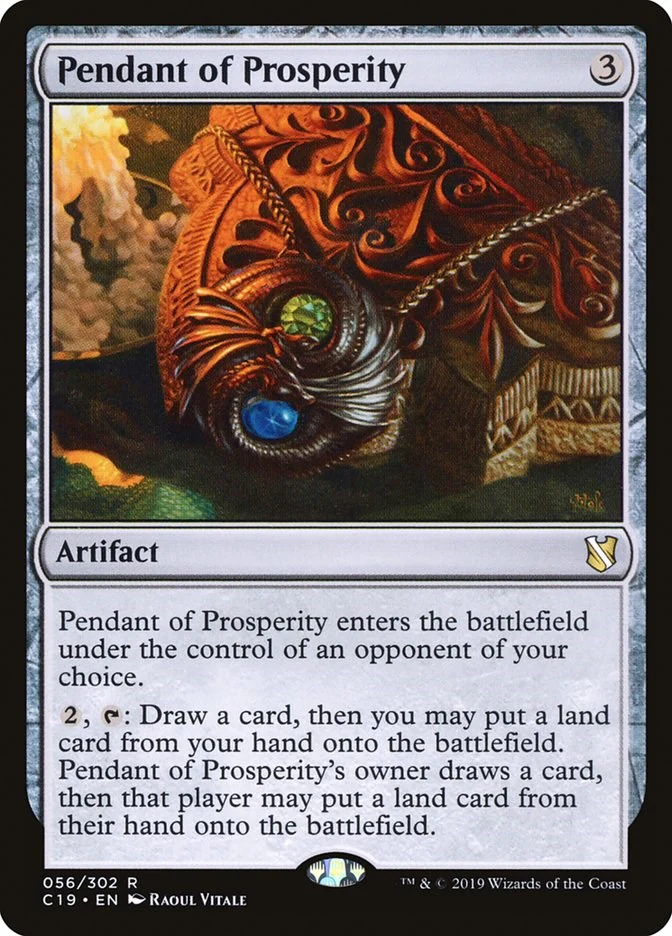 Pendant of Prosperity - 56 - (Commander 2019)
