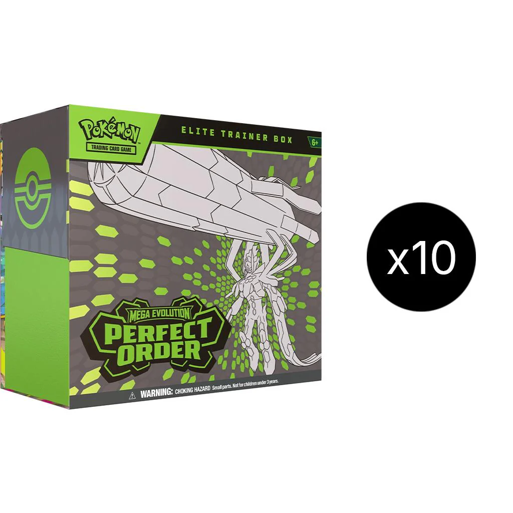 Pokemon TCG: Perfect Order Elite Trainer Box Case
